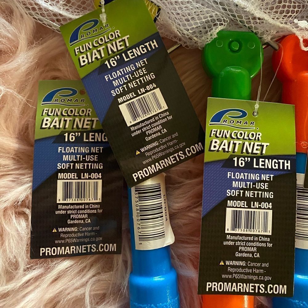 *NWT* Promar Fun Color 16” Bait Net - Picture 2 of 2